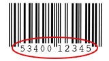 Example for UPC Code